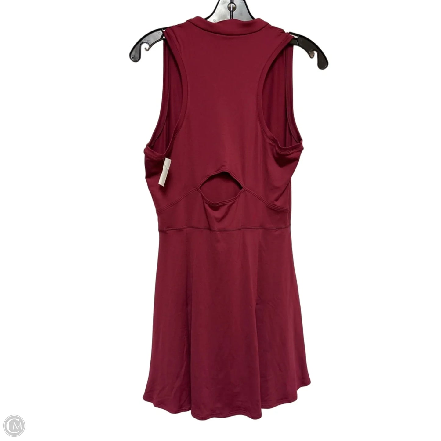 Athletic Dress By Nike Apparel In Red, Size: M