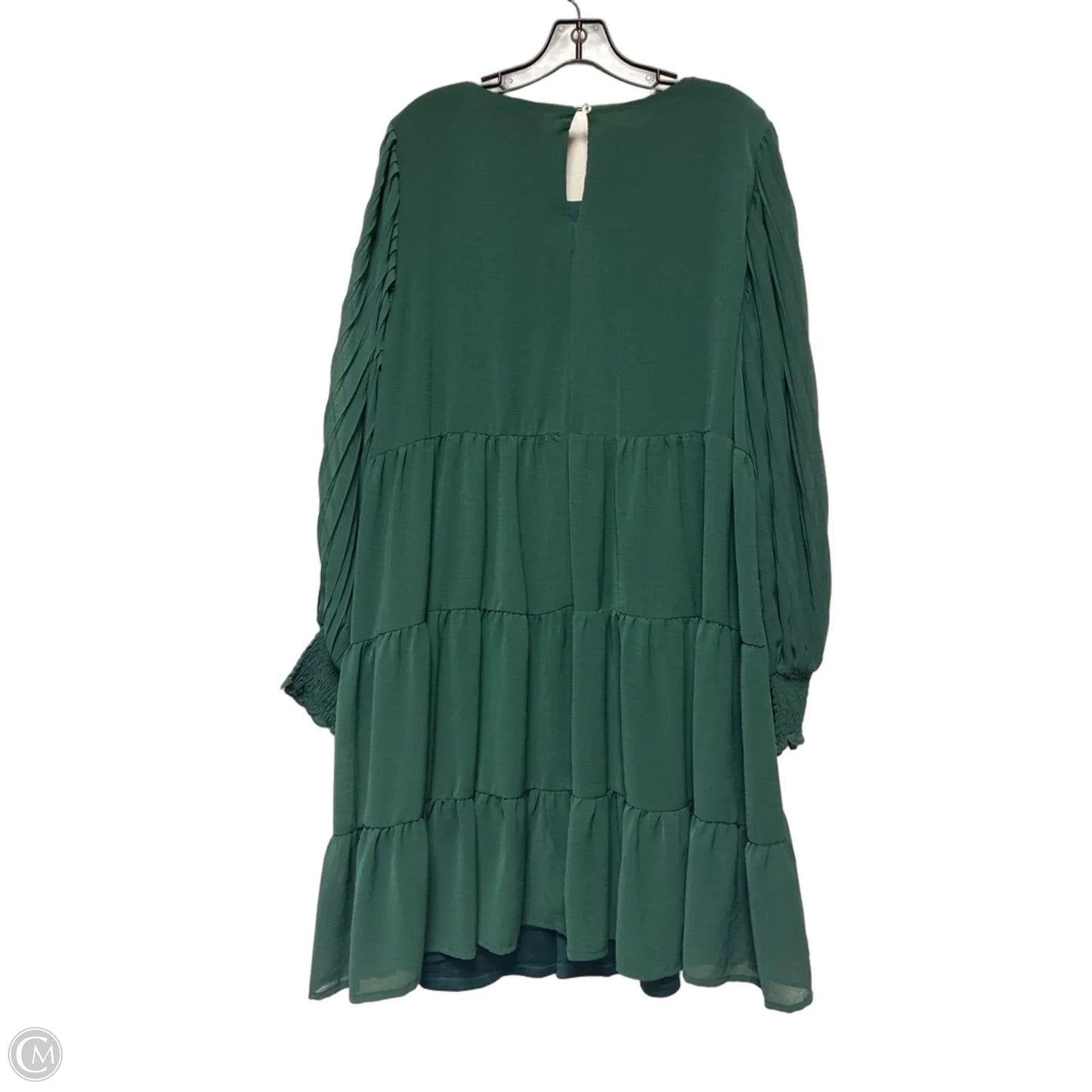 Dress Casual Short By She + Sky In Green, Size: 2x