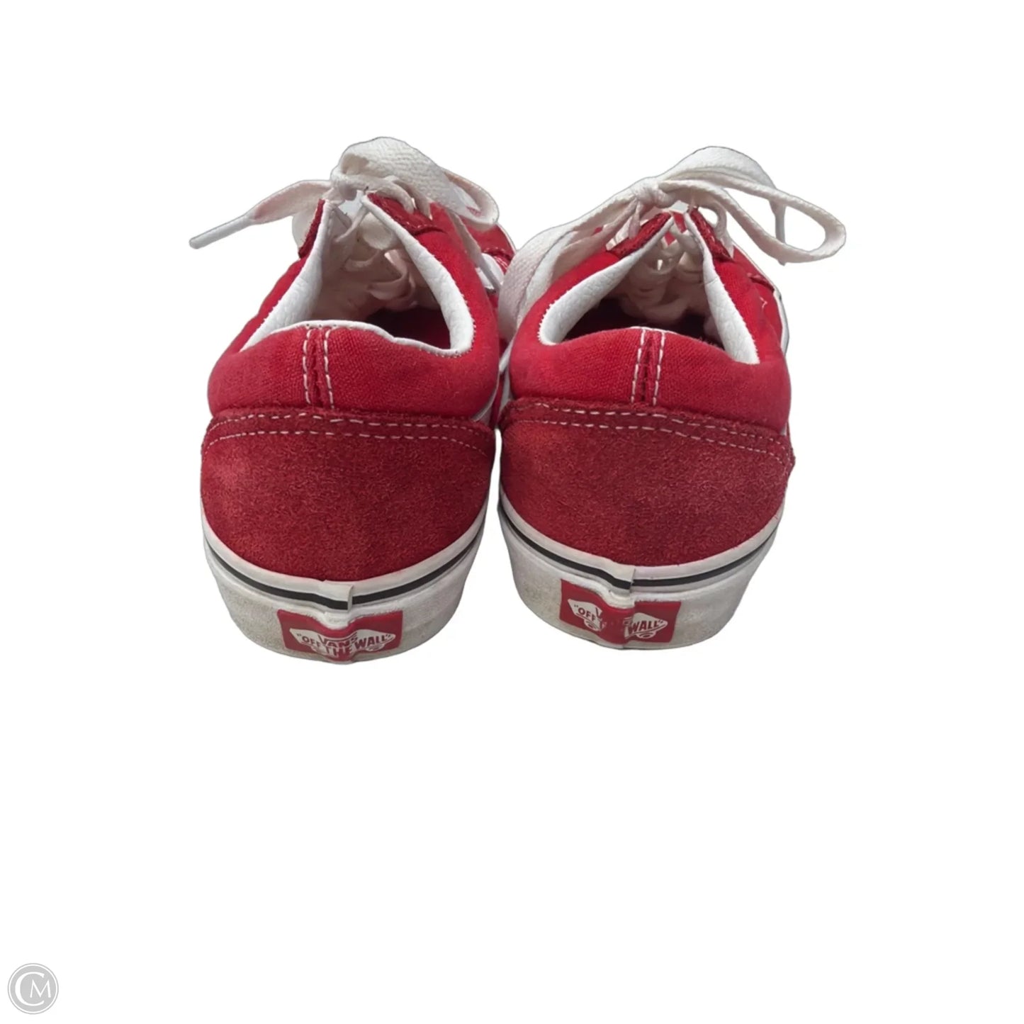 Shoes Sneakers By Vans In Red, Size: 7.5