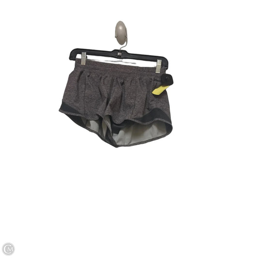 Athletic Shorts By Lululemon In Grey, Size: 6