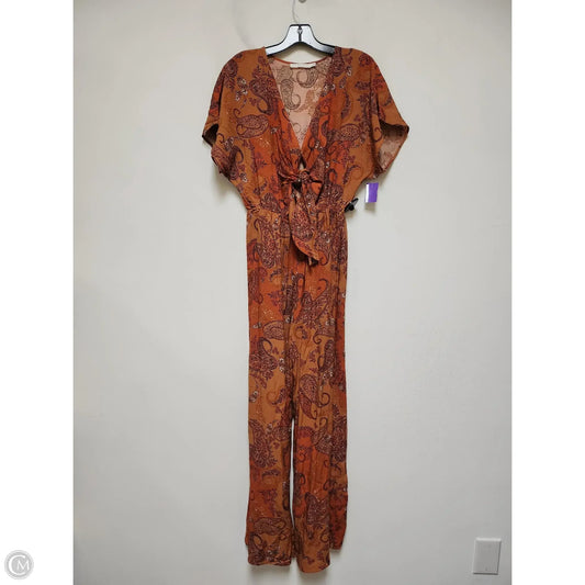 Jumpsuit By Lush In Paisley Print, Size: S