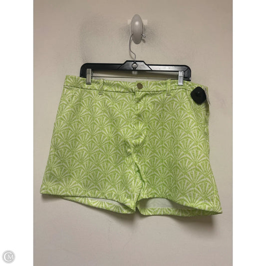 Shorts By Clothes Mentor In Green, Size: 16