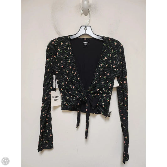 Top Long Sleeve By Aritzia In Floral Print, Size: S