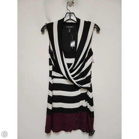 Tunic Sleeveless By White House Black Market In Striped Pattern, Size: Xs