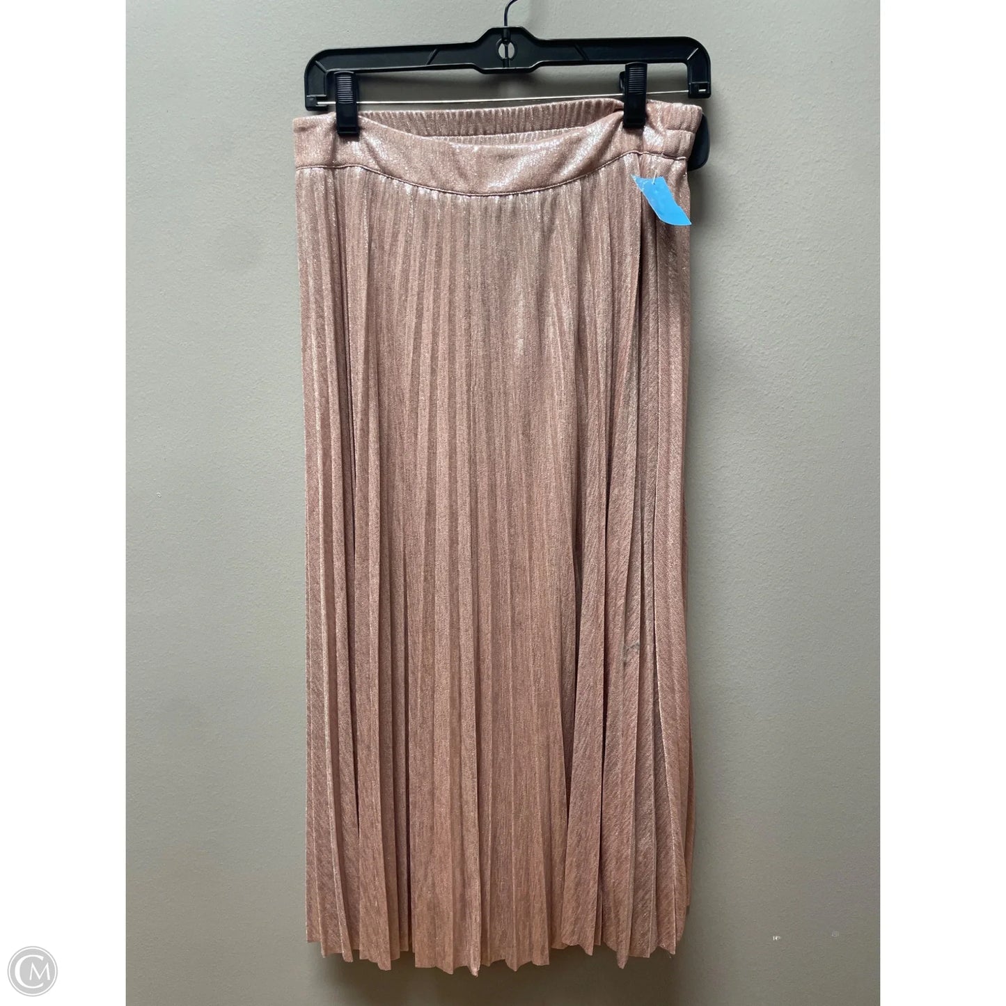 Skirt Midi By Skies Are Blue In Rose Gold, Size: 6