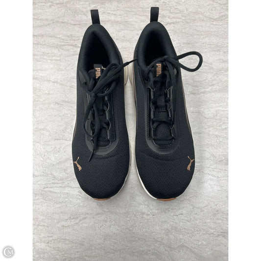 Shoes Athletic By Puma In Black & Tan, Size: 10