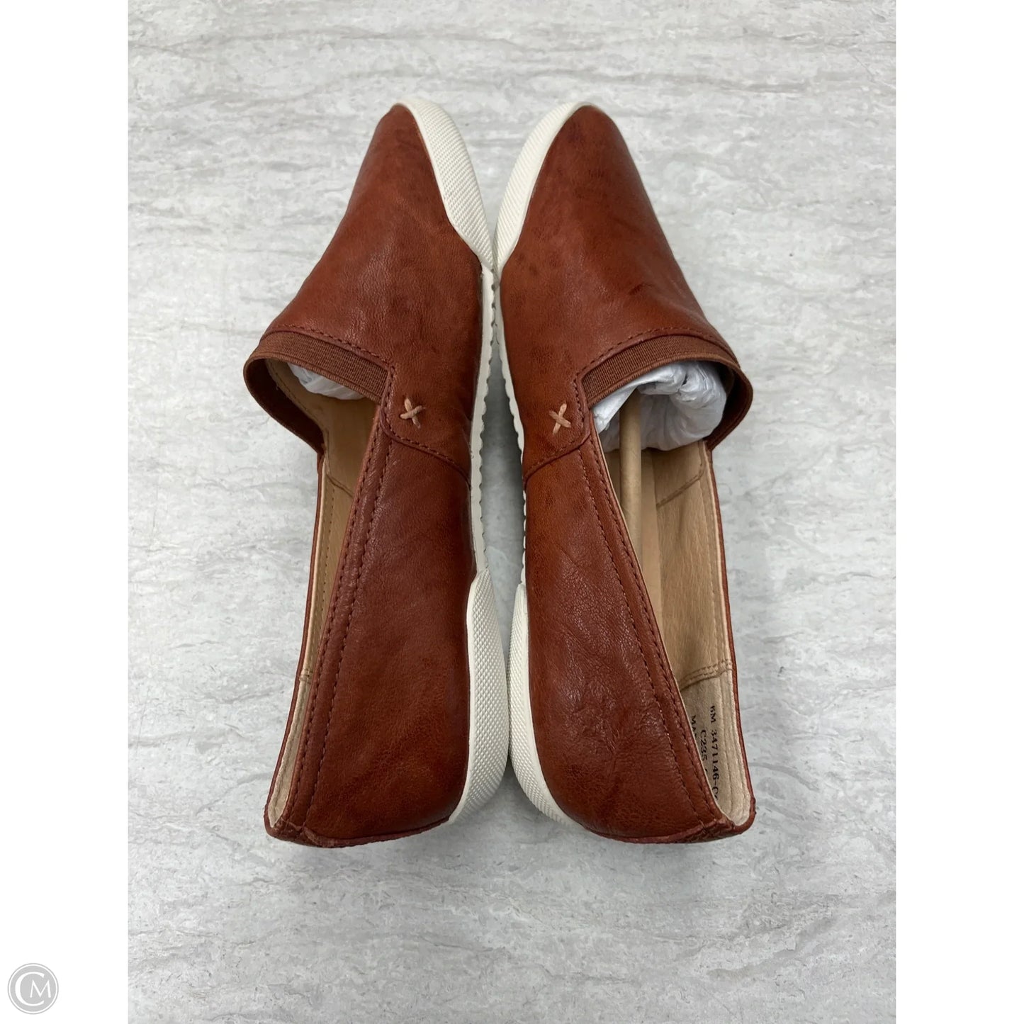 Shoes Designer By Frye In Brown, Size: 6