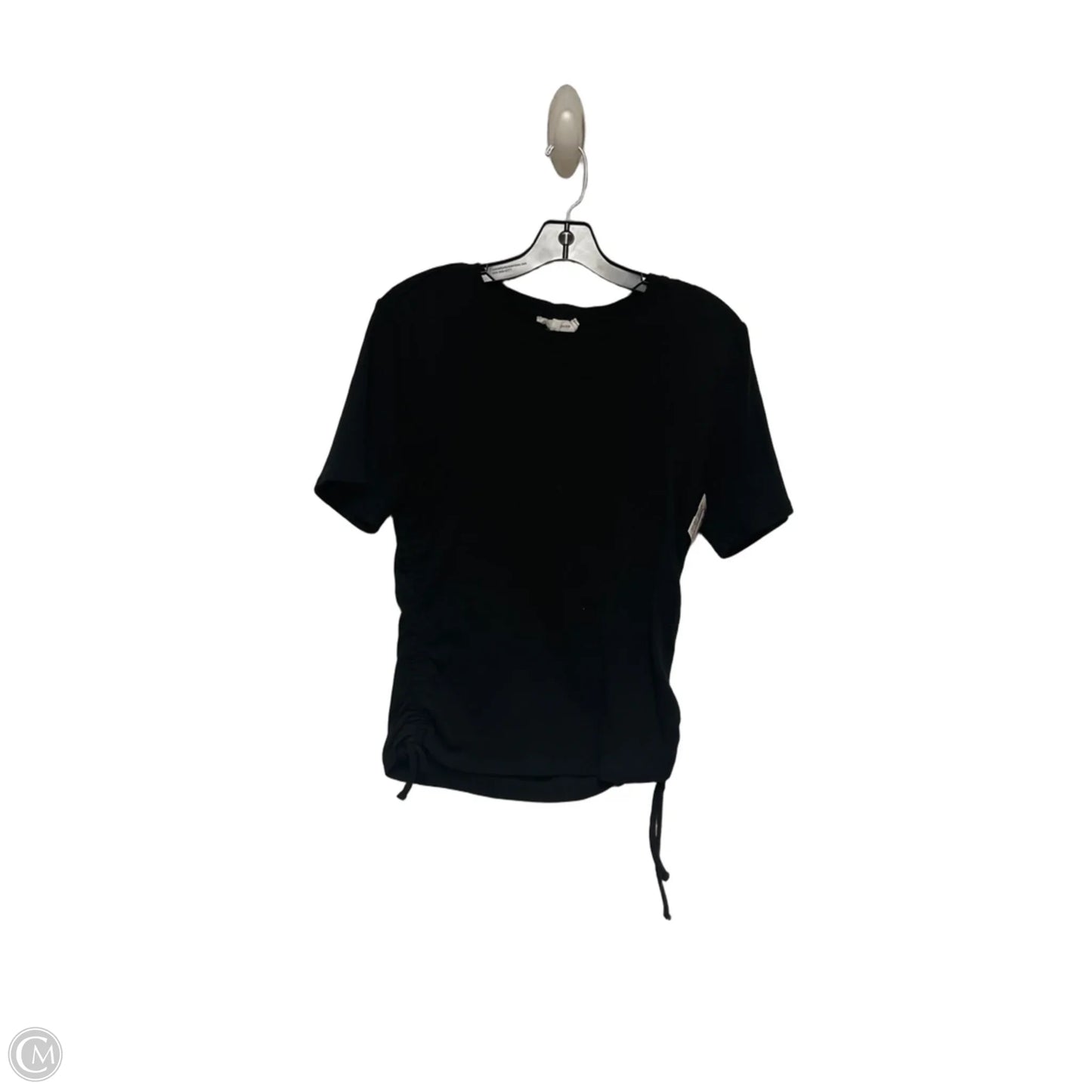 Top Short Sleeve By Good American In Black, Size: S