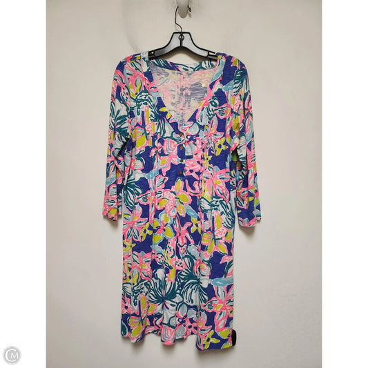 Dress Designer By Lilly Pulitzer In Multi-colored, Size: L
