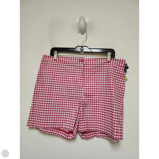 Shorts By J Mclaughlin In Checkered Pattern, Size: 14