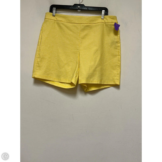 Shorts By Nanette By Nanette Lepore In Yellow, Size: 12