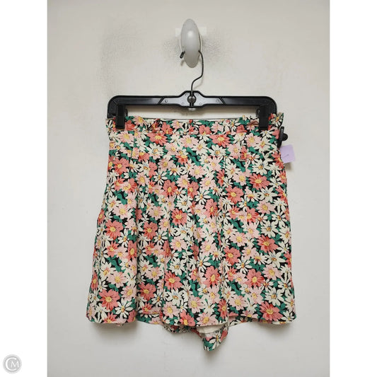 Shorts By Clothes Mentor In Floral Print, Size: L
