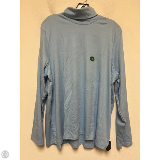 Top Long Sleeve By L.l. Bean In Blue, Size: 3x