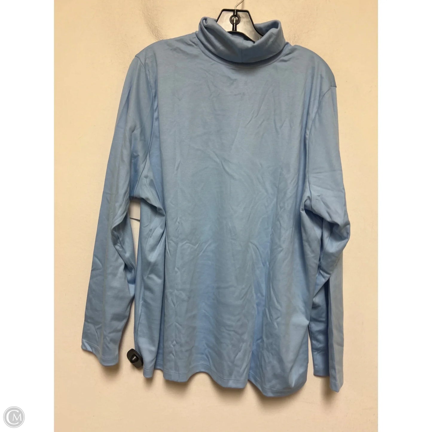 Top Long Sleeve By L.l. Bean In Blue, Size: 3x
