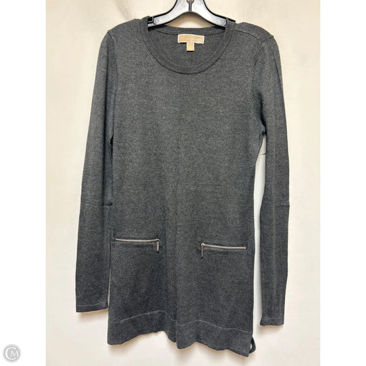 Top Long Sleeve By Michael By Michael Kors In Grey, Size: S