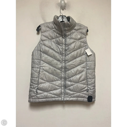 Vest Puffer & Quilted By The North Face In Grey, Size: L