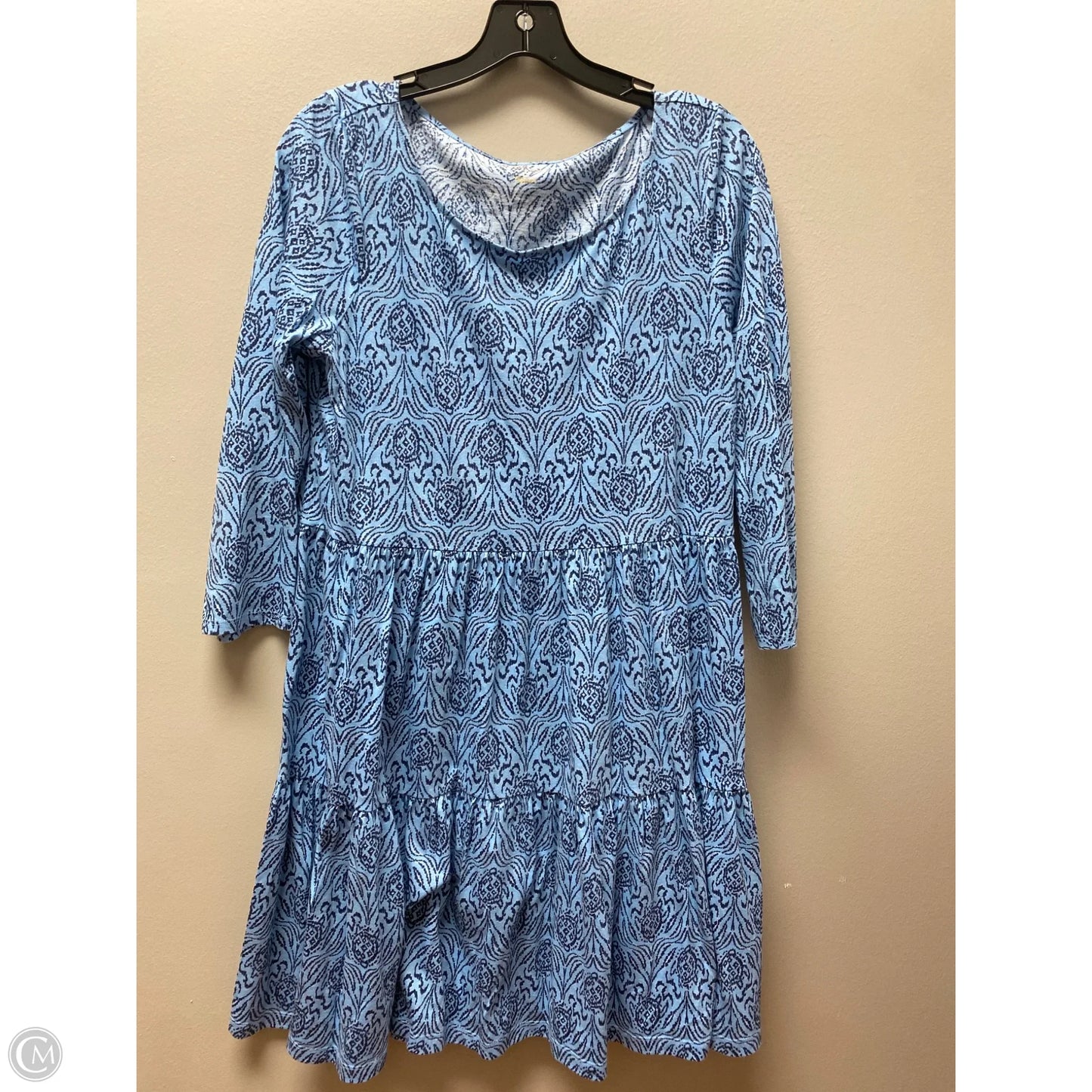 Dress Designer By Lilly Pulitzer In Blue, Size: L