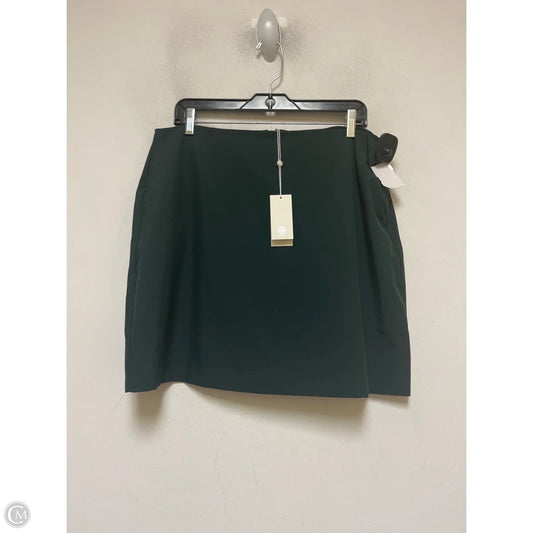 Skort Designer By Tory Burch In Green, Size: Xl