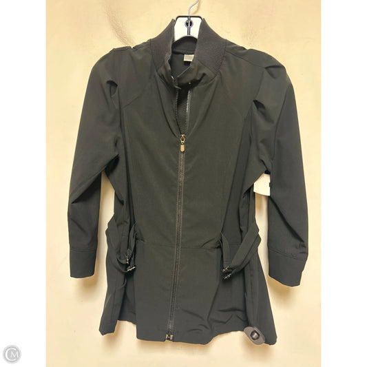 Athletic Jacket By Zenergy By Chicos In Black, Size: M
