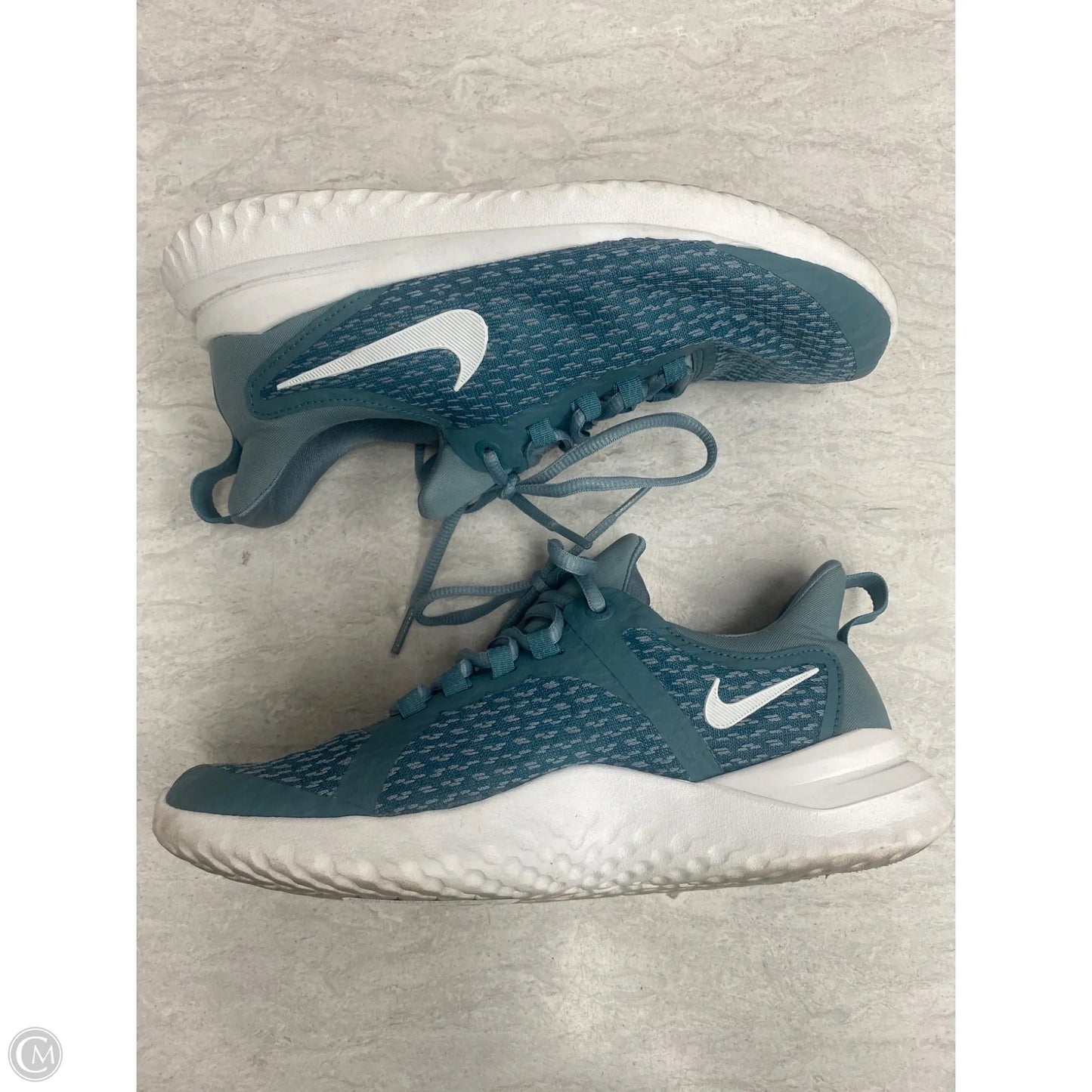 Shoes Athletic By Nike In Teal, Size: 7.5