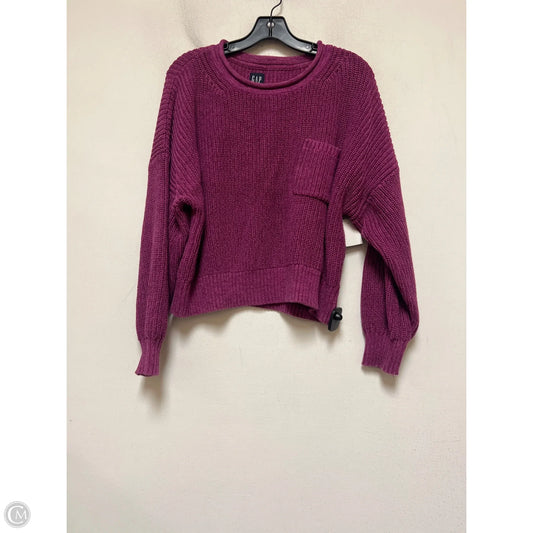 Sweater By Gap In Purple, Size: L
