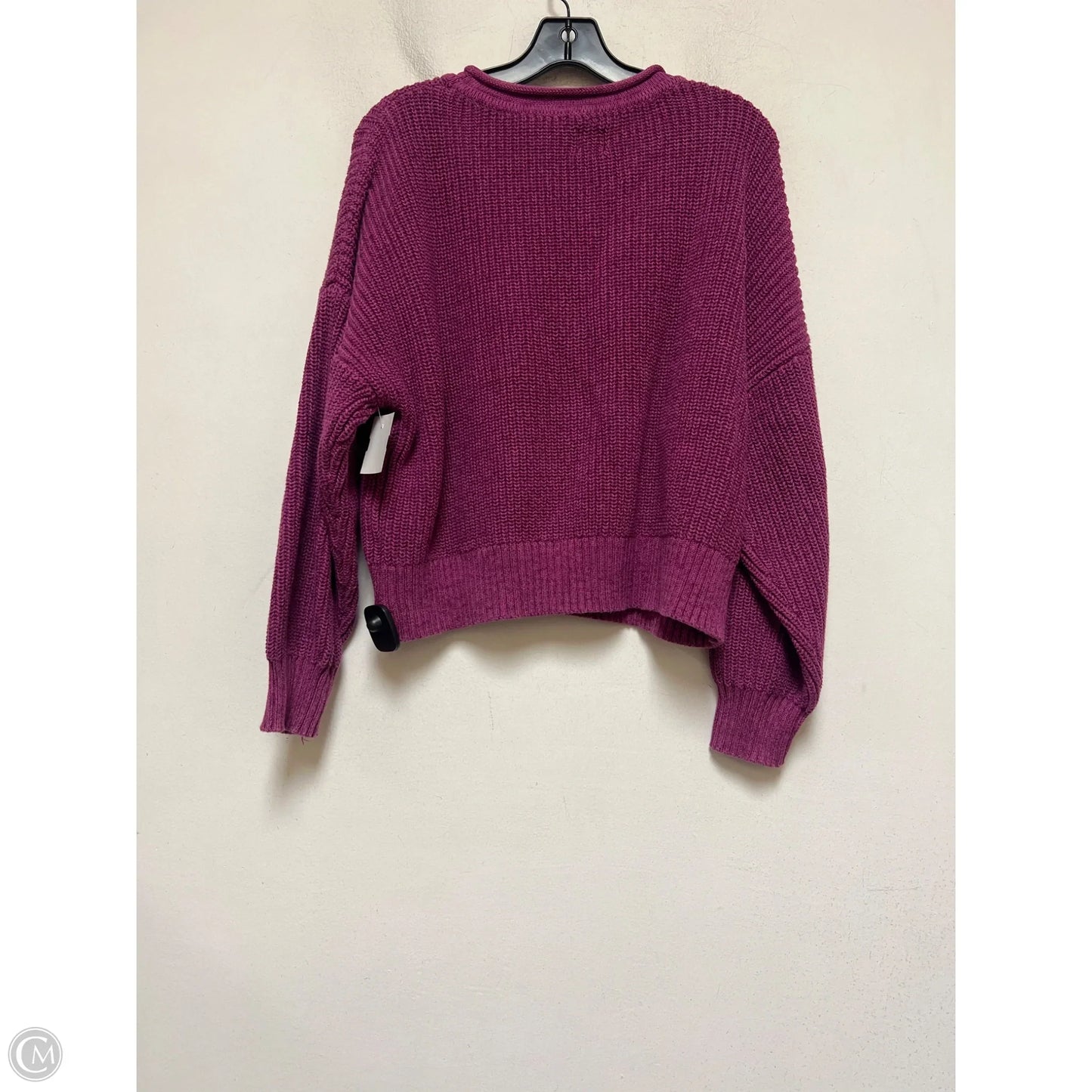 Sweater By Gap In Purple, Size: L