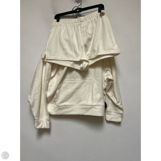 Shorts Set By Pink In Cream & Pink, Size: L