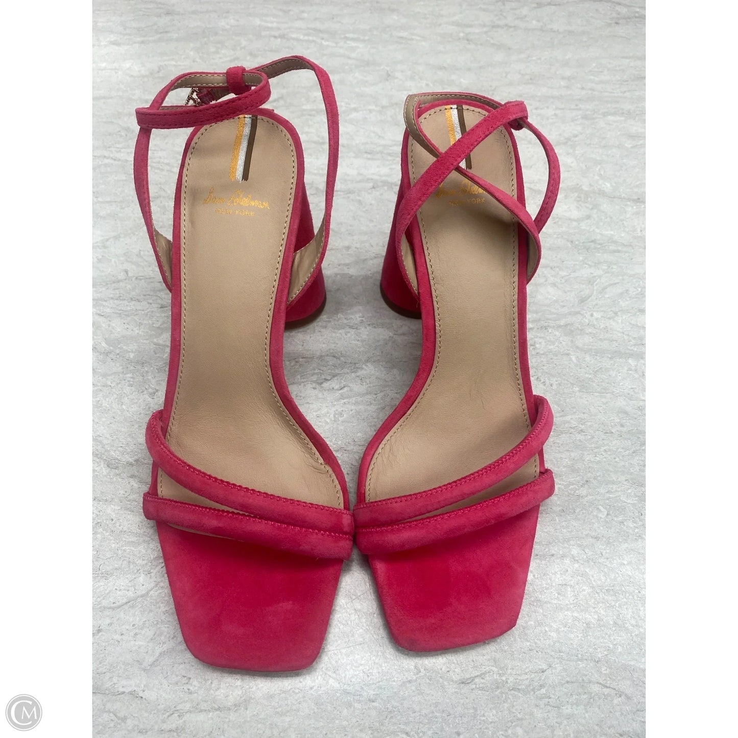 Sandals Heels Block By Sam Edelman In Pink, Size: 8.5