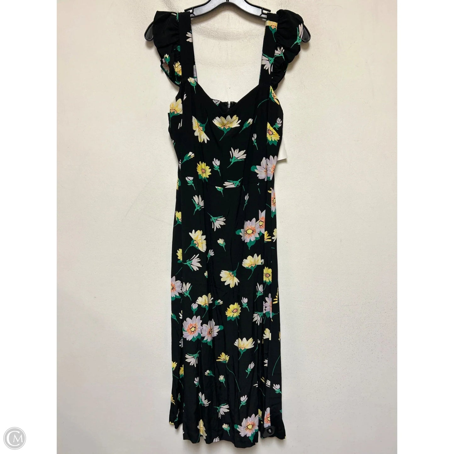 Dress Casual Midi By Loft In Floral Print, Size: S
