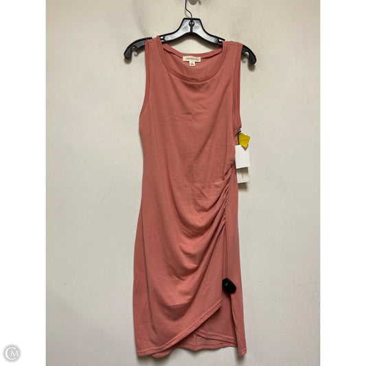 Dress Casual Midi By Treasure And Bond In Pink, Size: M