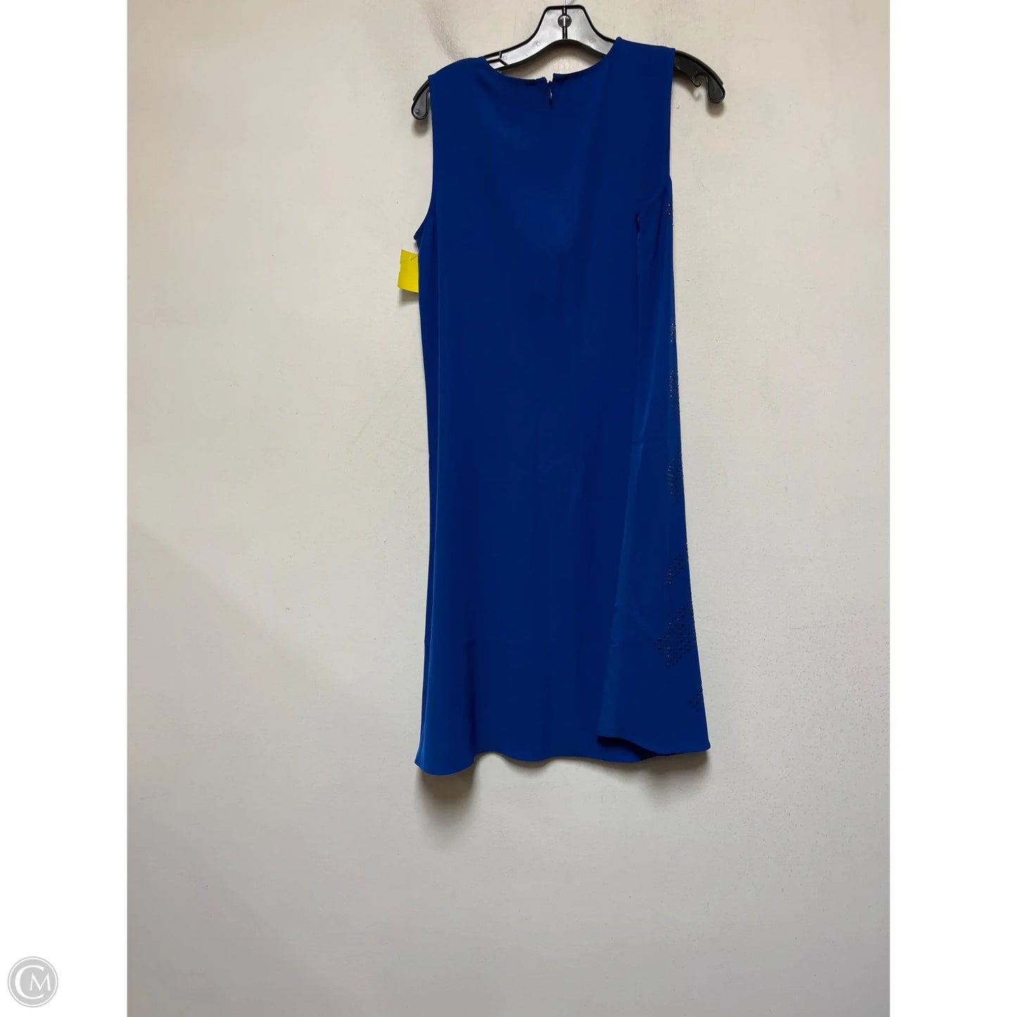 Dress Casual Midi By Calvin Klein In Blue, Size: M