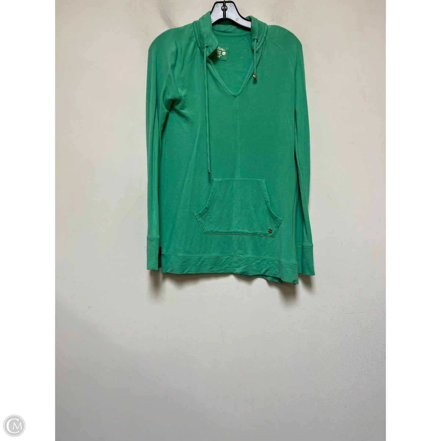 Top Long Sleeve Designer By Lilly Pulitzer In Green, Size: Xs