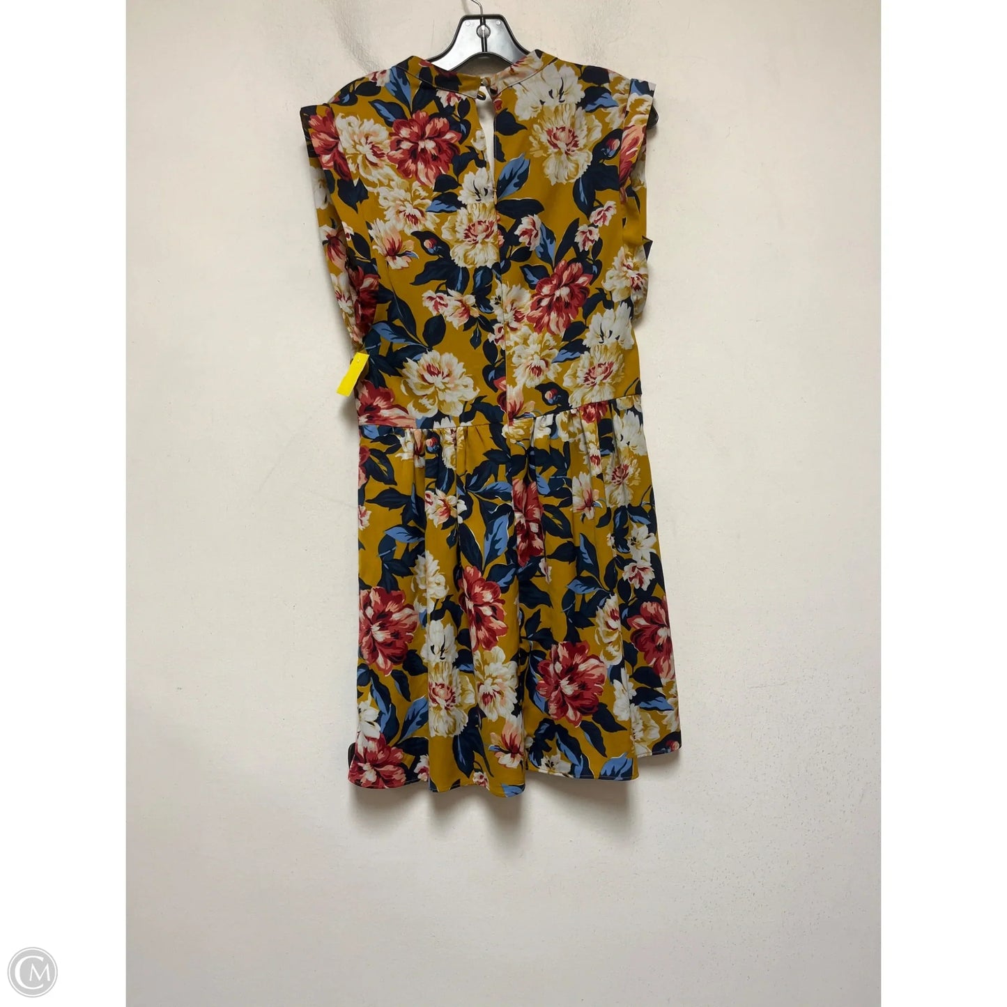 Dress Casual Short By Farm Rio In Floral Print, Size: M