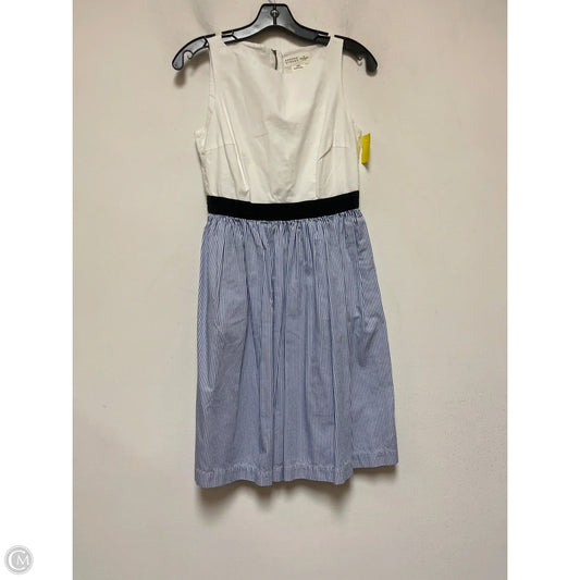 Dress Designer By Kate Spade In Striped Pattern, Size: Xs