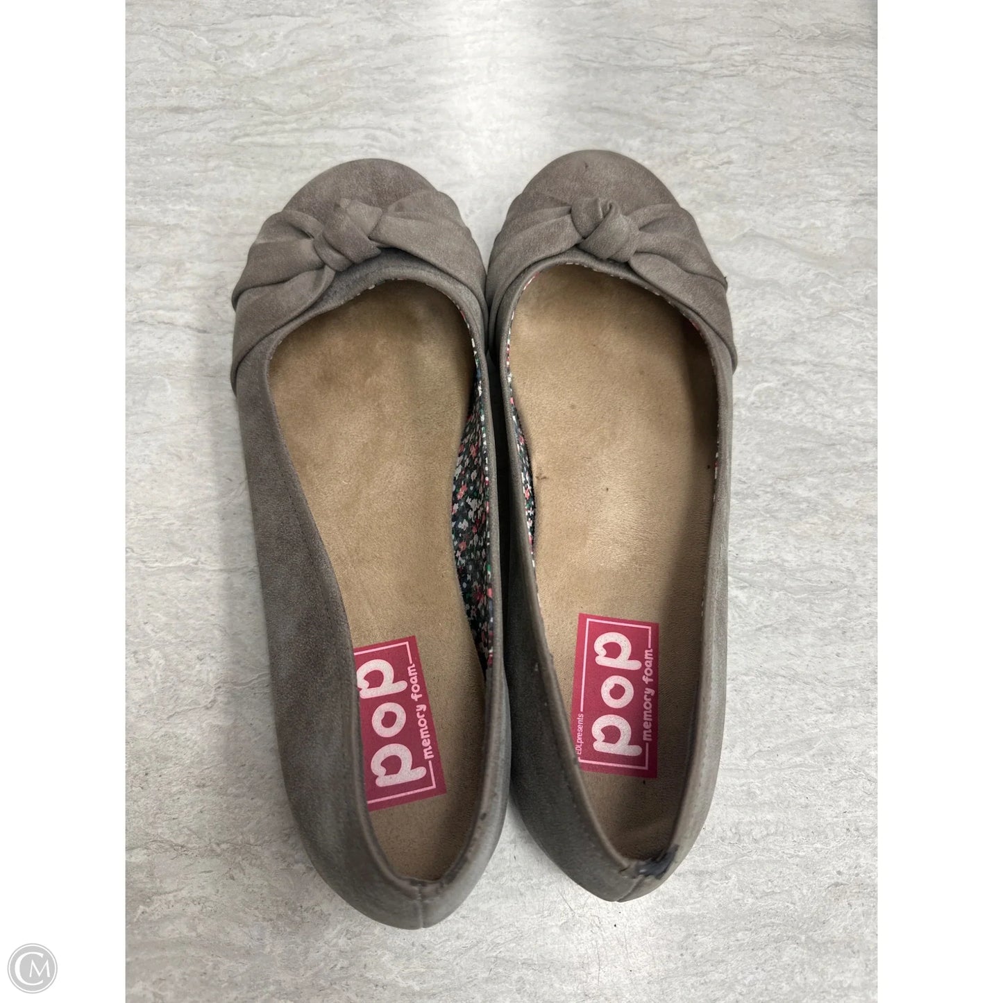 Shoes Flats By Clothes Mentor In Taupe, Size: 11