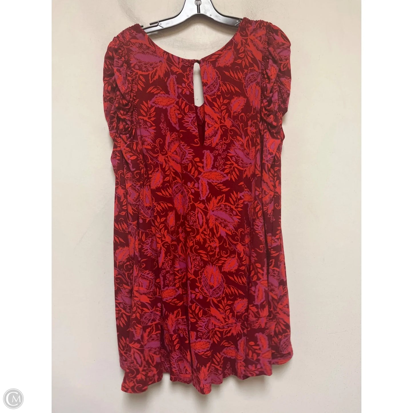 Dress Casual Short By Free People In Purple & Red, Size: S