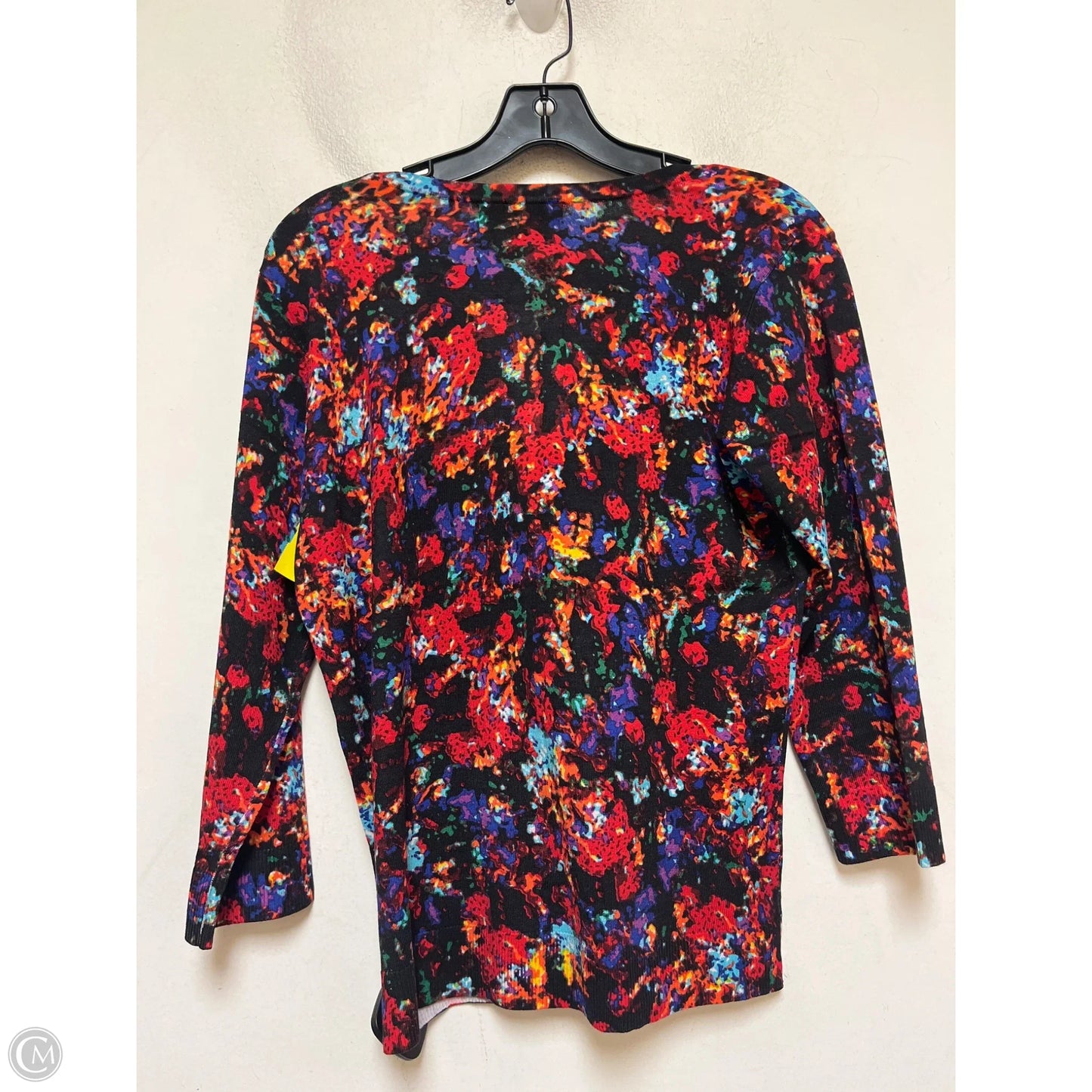 Cardigan By Grace Elements In Multi-colored, Size: S