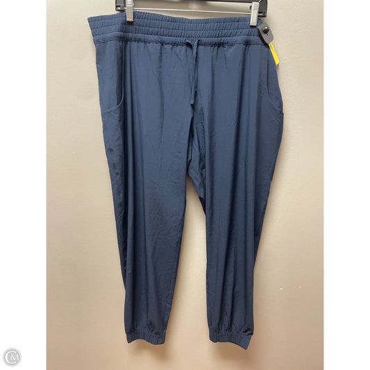 Athletic Pants By Lucy In Navy, Size: Xl