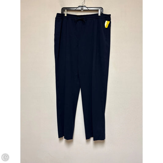 Athletic Pants By Lululemon In Navy, Size: 16