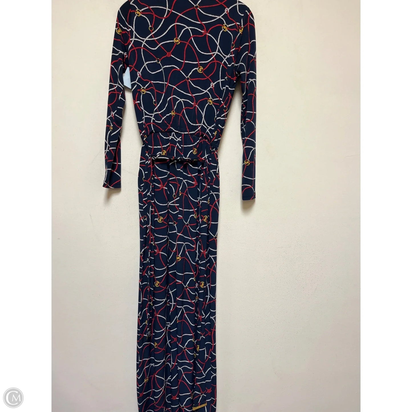 Jumpsuit By Michael By Michael Kors In Blue & Red & White, Size: S