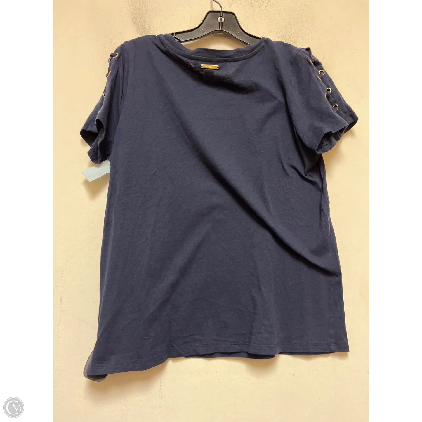 Top Short Sleeve By Michael By Michael Kors In Navy, Size: S