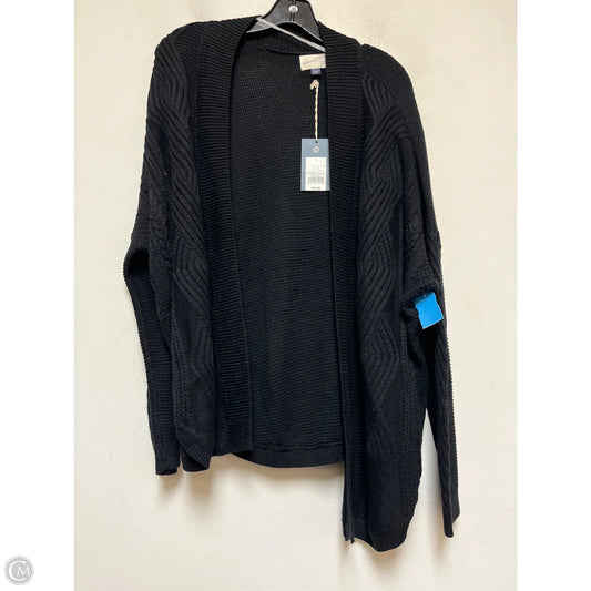 Sweater Cardigan By Universal Thread In Black, Size: L
