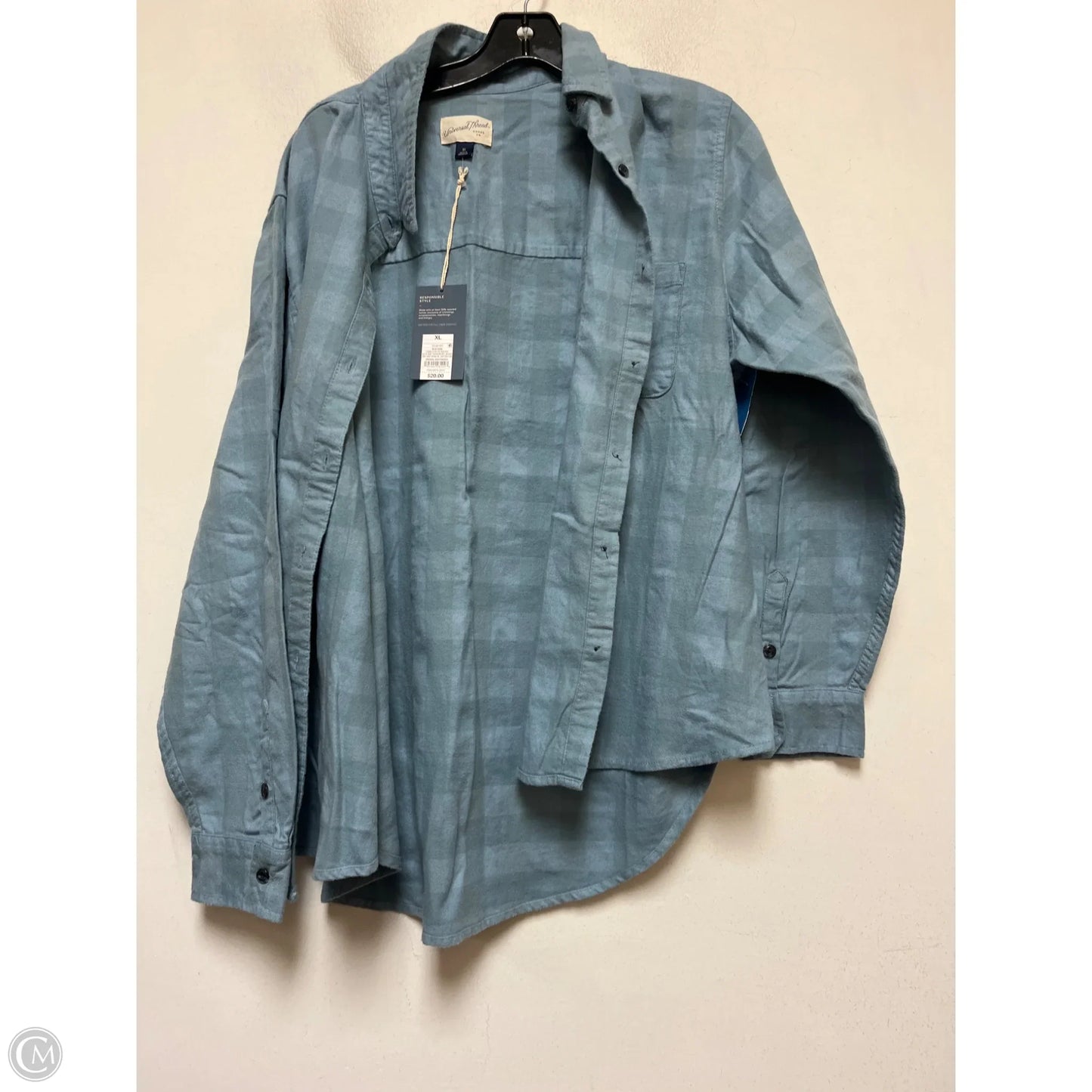 Top Long Sleeve By Universal Thread In Blue, Size: Xl