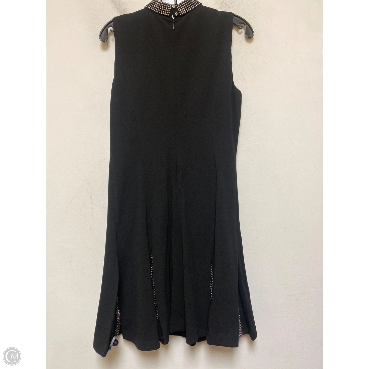 Dress Designer By Karl Lagerfeld In Black, Size: S