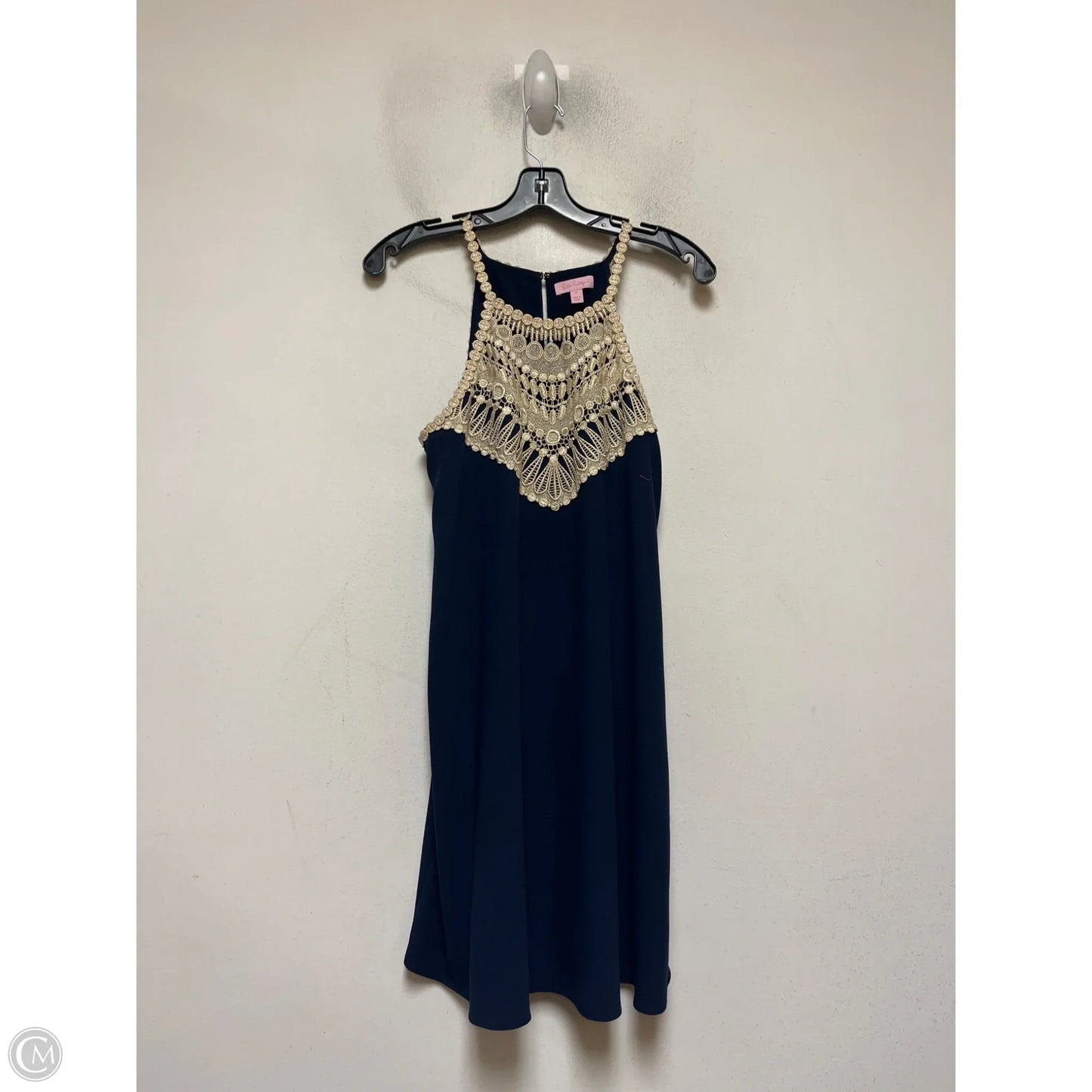 Dress Designer By Lilly Pulitzer In Navy, Size: 6