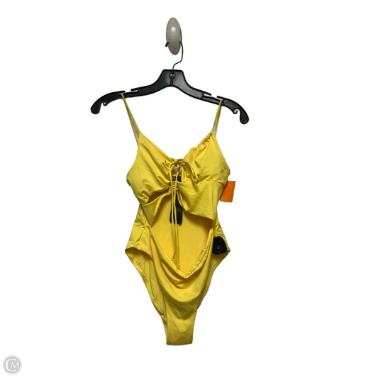 Swimsuit By Zara In Yellow, Size: S