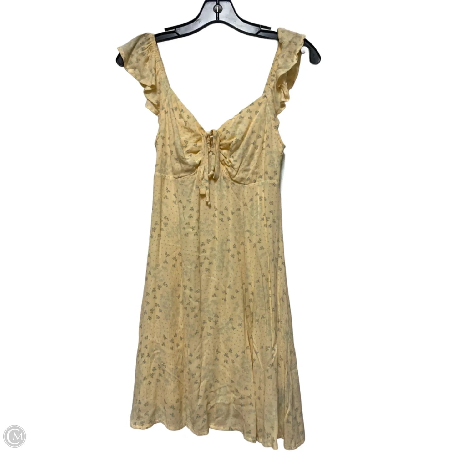 Dress Casual Short By La Hearts In Yellow, Size: S