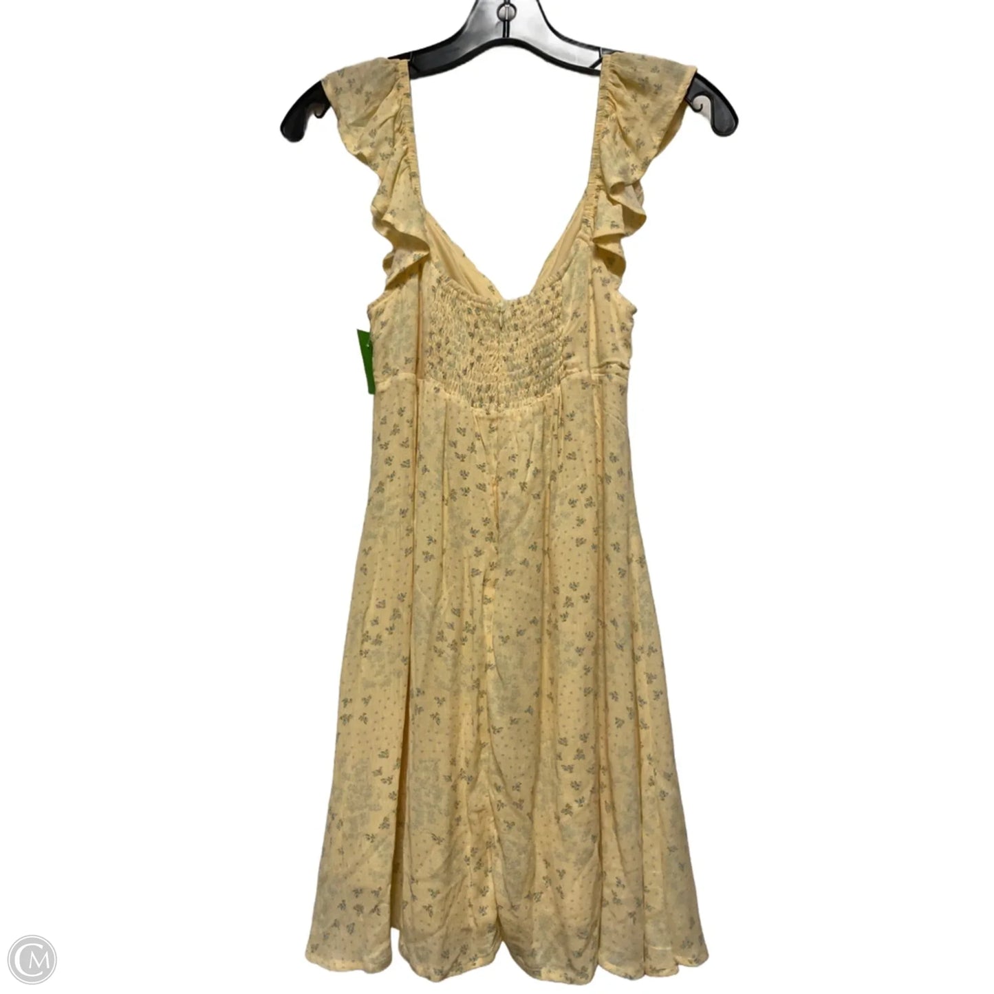 Dress Casual Short By La Hearts In Yellow, Size: S