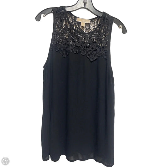 Top Sleeveless By Michael By Michael Kors In Black, Size: M