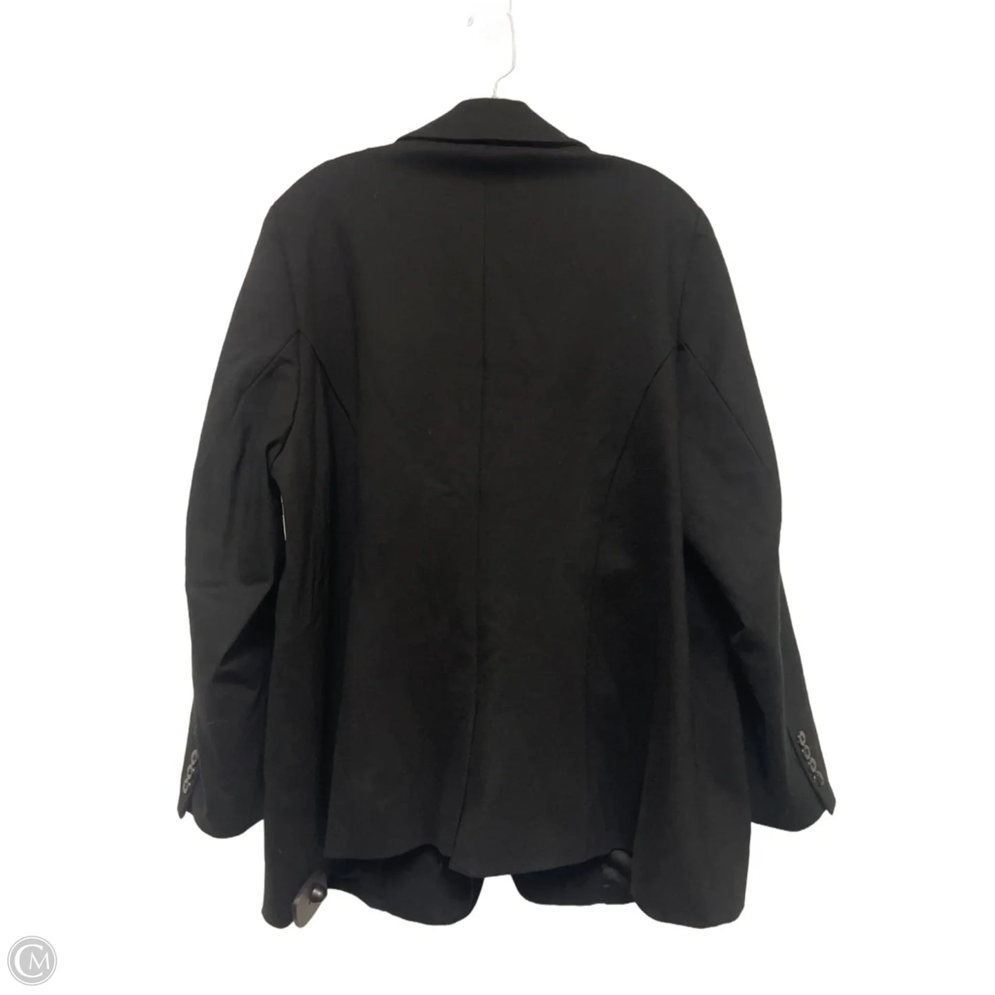Blazer By Clothes Mentor In Black, Size: 3x